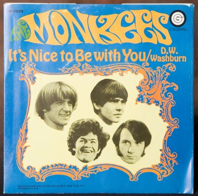 Monkees, It's Nice To Be With You PS