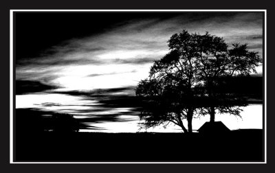 Wola Wielka sunset
