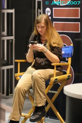 Julie Goloski texting