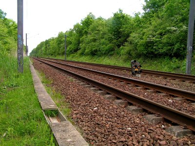 railroad leading to Elsinore and Copenhagen