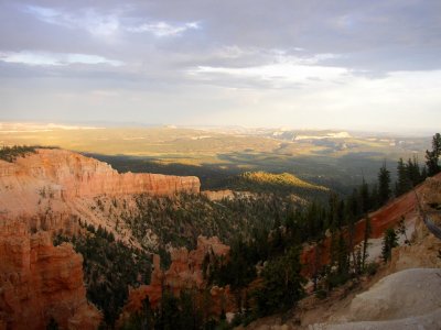 Bryce Canyon Looking out at Zion