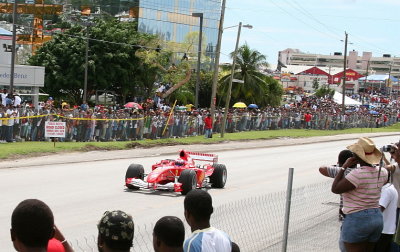 F1 Ferrari in Barbados