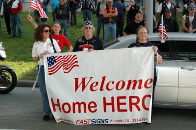 Patriot Guard - Pvt Gilmore Welcome Home