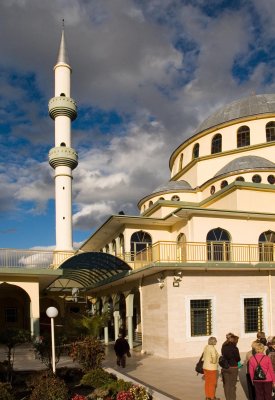 The beautiful Gallipoli Mosque in Auburn. the mosque was built to serve the Turkish community although all are welcome.