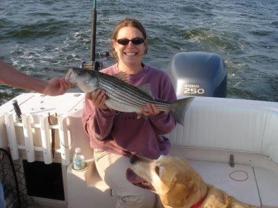 5/29/2007 - Lyburn - Liz with 1st striper