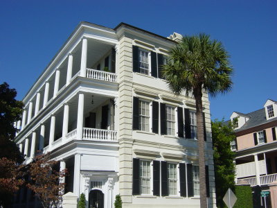 a typical Charleston residence