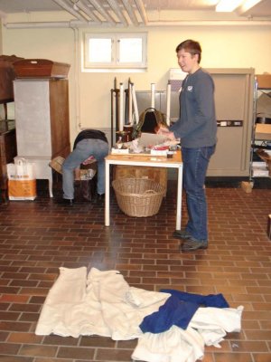 Markus donar i lokalen (freningsdag mars 2007)
