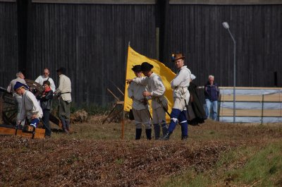 WG invntar anfall i improviserad 1600-tals skrud