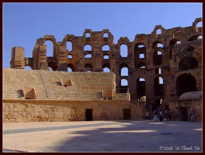 Remnants of Colosseum, El-Jem