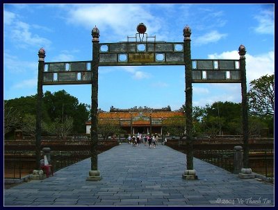 Gate to Hue's Imperial Palace