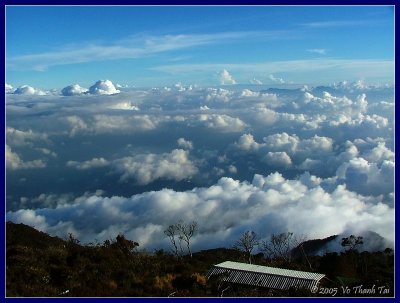 Above clouds