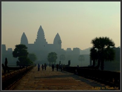 Causeway & Angkor Wat