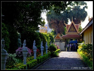Entrance to Royal Palace, Phnom Pehn
