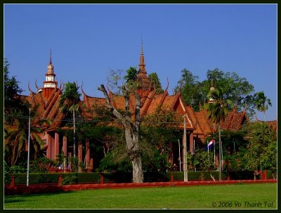 Exterior National Museum, Phnom Pehn