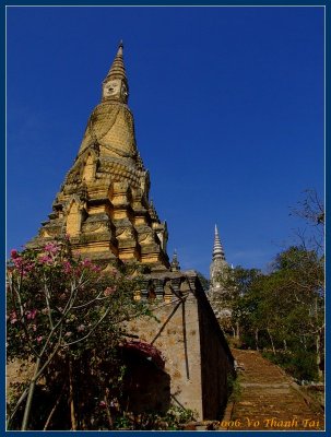 Oudong's original temple