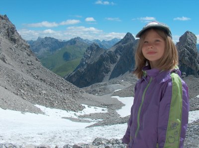 Vera in de sneeuw