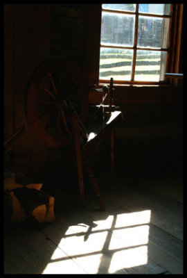 Spinning Wheel at the Window