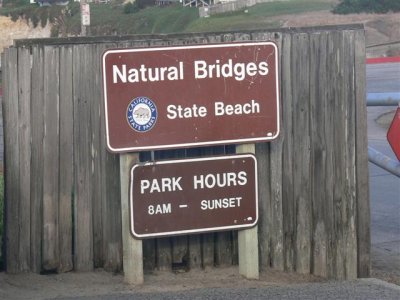 Natural Bridges Sign