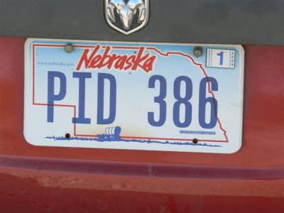 Nebraska Plate