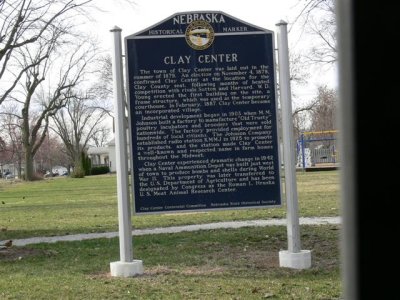 Clay Center History