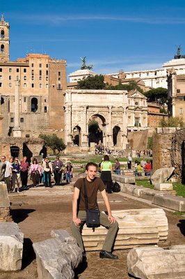 Benjamin on Forum Romanum
