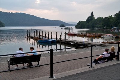 Bowness, Windermere, early evening