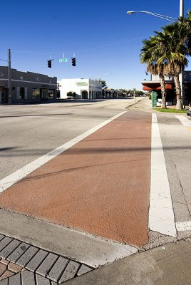 downtown Vero Beach on a busy day