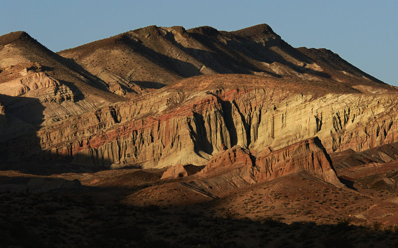Sun Setting in Red Rock Canyon