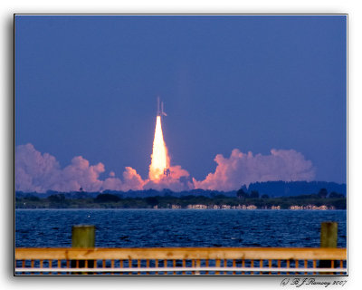 Space Shuttle Endeavor Launches