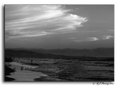 Fog Rolling in over Torrey Pines