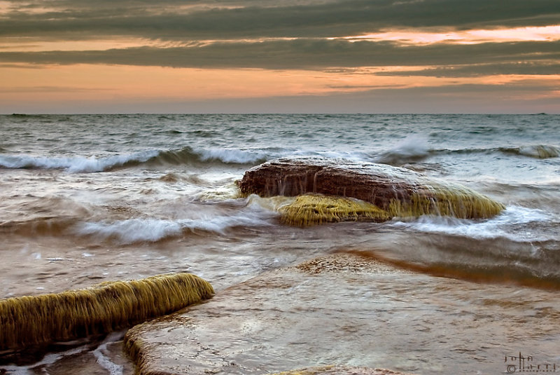 slippery stones