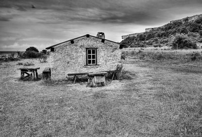 stone hut