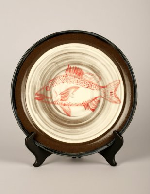 Plate, 10 inches in diameter