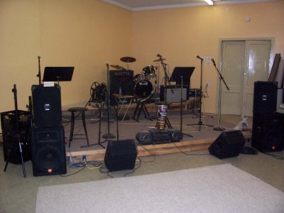 CRN  B.Y.O.B.  Party Room with Band Stand