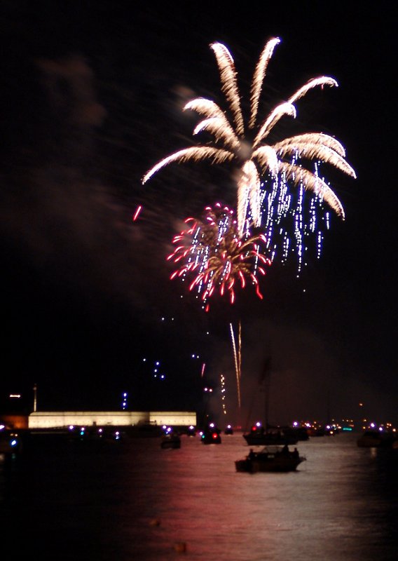 Newport, RI fireworks | July 4, 2004