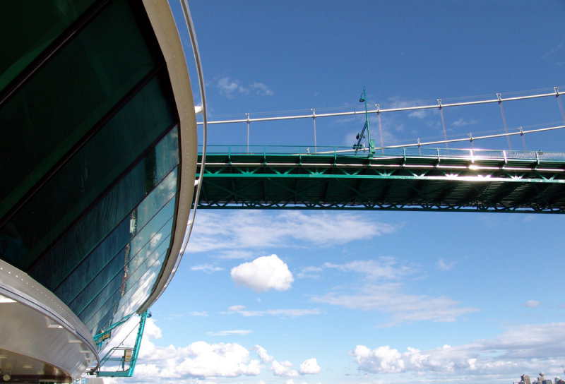 Clearing the Lions Gate Bridge