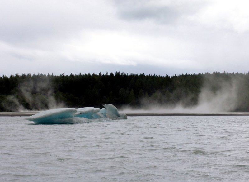 Silt Storm, Davidson Glacier