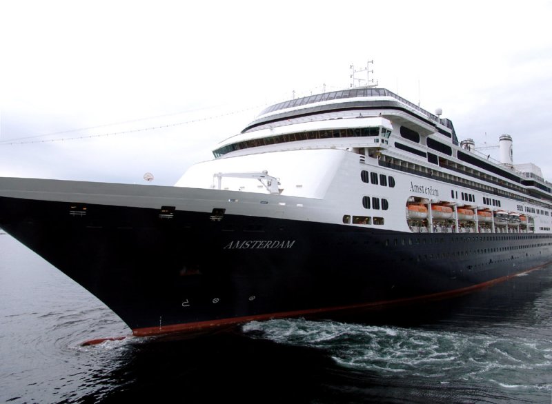 Amsterdam Leaving Ketchikan, AK