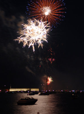 Newport, RI fireworks | July 4, 2004