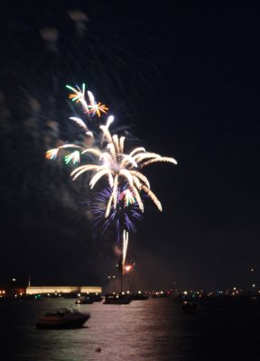 Newport, RI fireworks | July 4, 2004