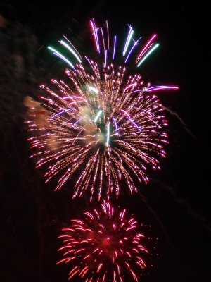 Newport, RI fireworks | July 4, 2004