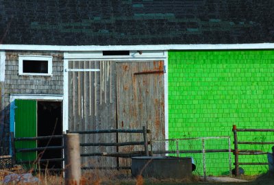 Unfinished barn