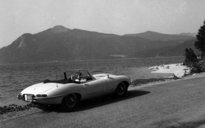 Mom In Jag XKE Alps 1963.jpg