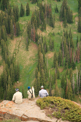 Checking out the Bear in Granite Canyon.jpg