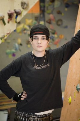 In our climbing gym