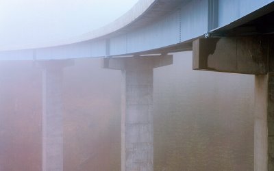 Bridge to Mt St Helens