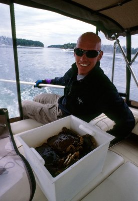 Brent with Crabs