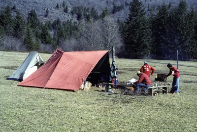 Boyscout camp near Beacon rock late 1970's