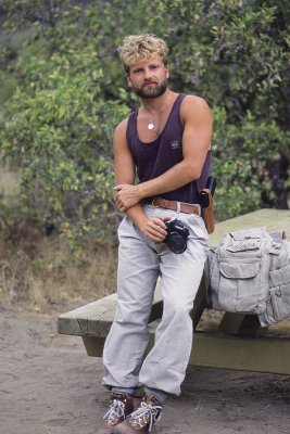 Me rafting on Snake, late 80's