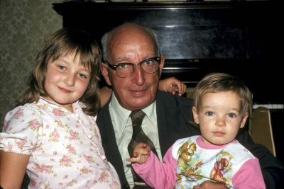 Michele, Grandpa and Kirsten